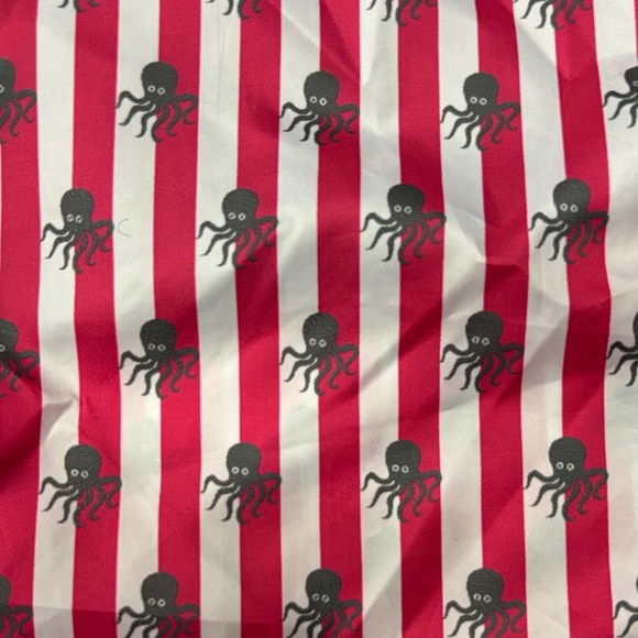 NWT FEFE Striped Fucsia and White Men's Swim Trunks size 2XL - Picture 4 of 10